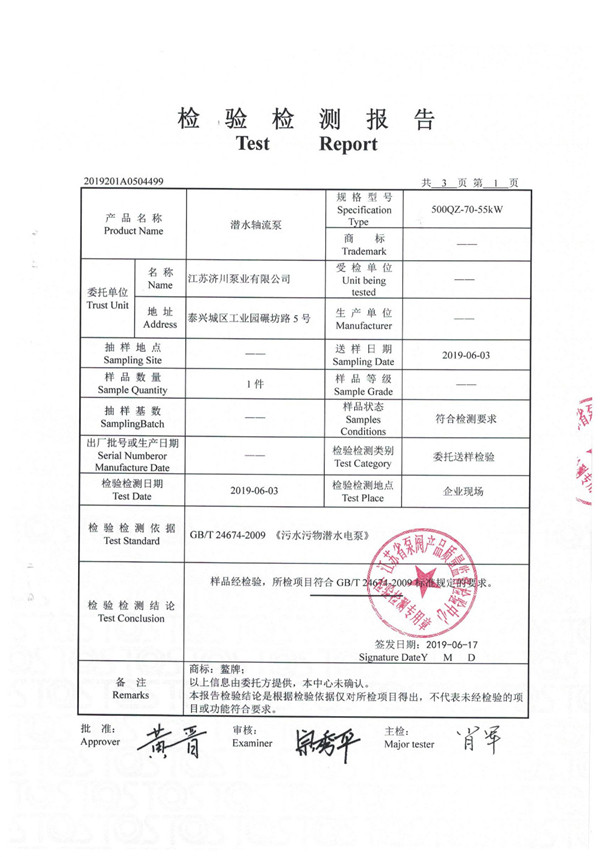 Submersible Axial Flow PUMPS 002